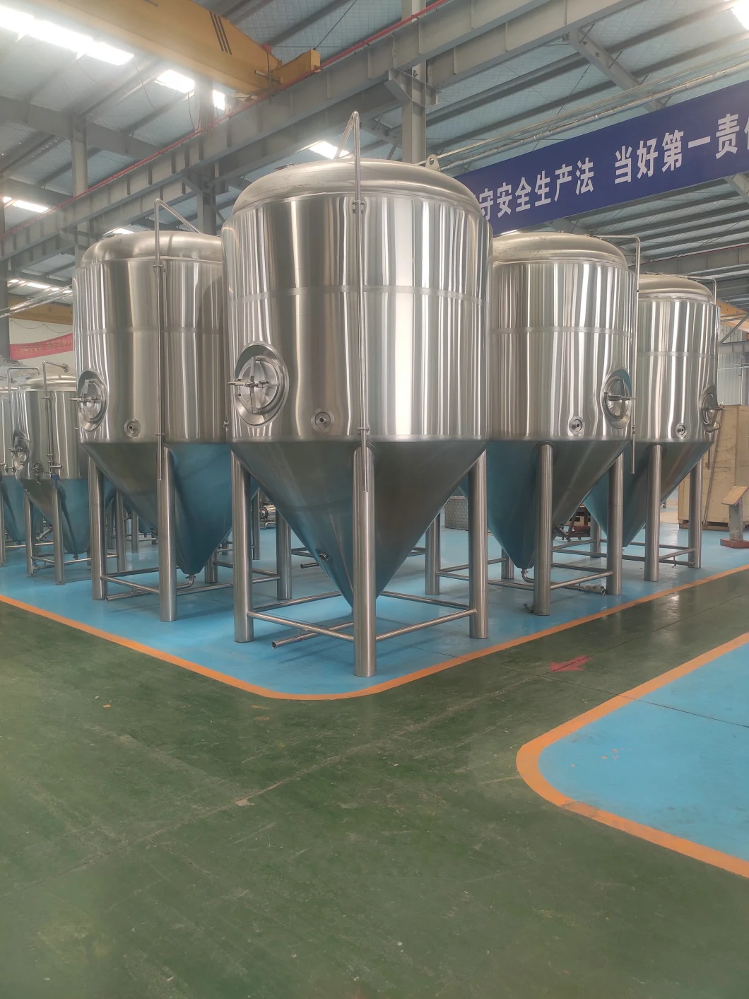 5000L Beer Brewing Pressure and Insulation Fermentation Tank Beer Fermentation Equipment