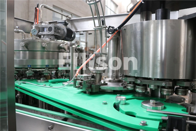 500ml Aluminum Can / Metal Glass Bottle Beer Filling Sealing Bottling Machine