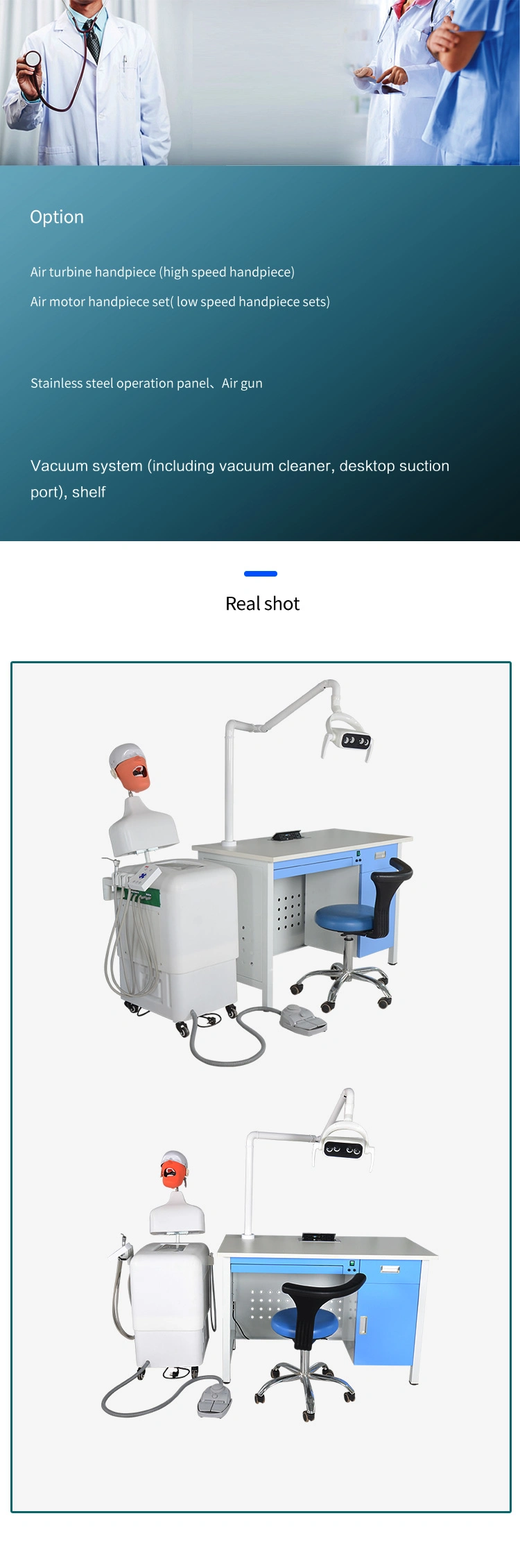 High-Quality Dental Simulation in Teaching Auxiliary Equipment