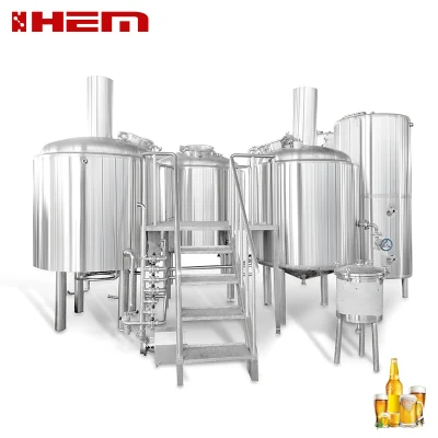 Attrezzatura per micro birrificio per birra in rame con serbatoio di fermentazione 5bbl 10bbl 15bbl 20bbl per attrezzature per la produzione di birra