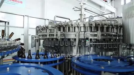 Macchina automatica di riempimento della tappatrice per il lavaggio delle bottiglie di vetro da birra